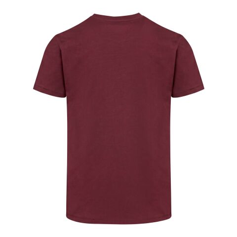 Balfour 200 g/m² kortärmad rundhalsad unisex-T-shirt av ekologiskt OCS-material Djup vinröd | L