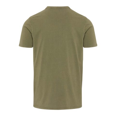 Nanaimo 160 g/m2 kortärmad tvättad T-shirt för herr Forest Green2 | XS
