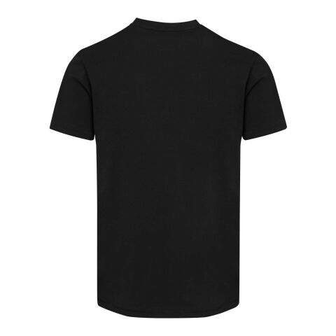 Balfour 200 g/m² kortärmad v-ringad unisex-T-shirt av ekologiskt OCS-material Svart | 3XL
