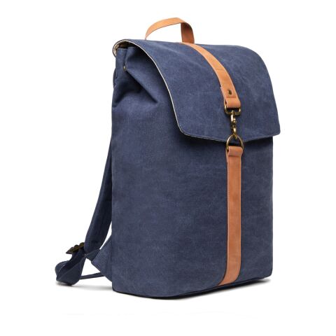 VINGA Bosler canvas ryggsäck marinblå | Inget reklamtryck | Inte tillgängligt | Inte tillgängligt