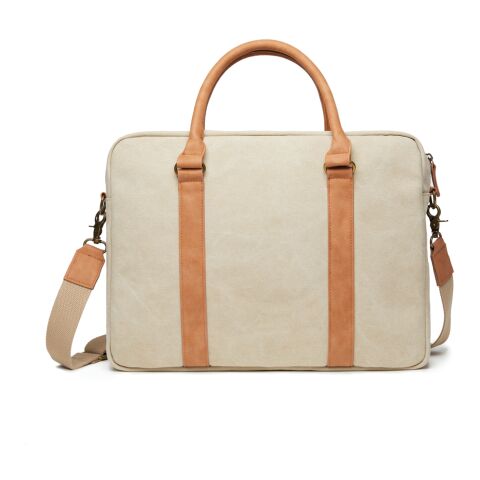 VINGA Bosler canvas datorväska brun | Inget reklamtryck | Inte tillgängligt | Inte tillgängligt