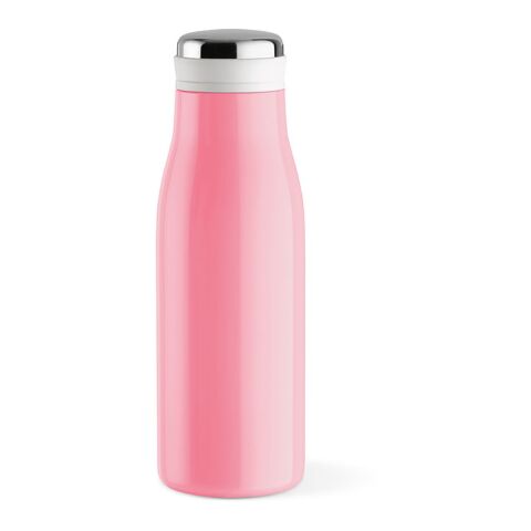 Arkansas 350 fles gerecycled roestvrij staal 400 ml Ljusrosa | Inget reklamtryck