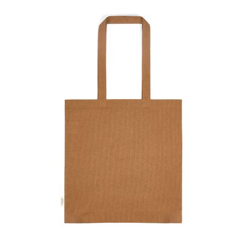 Everest boodschappentas Gerecycled Katoen 140 g/m2 brun | Inget reklamtryck