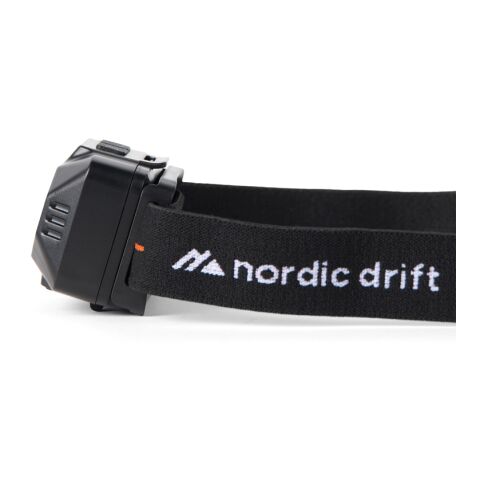 Nordic Drift Everest högpresterande pannlampa svart