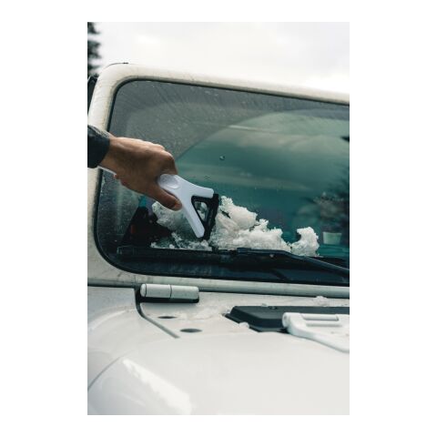 Polard 3-i-1 isskrapa RCS-certifierad återvunnen plast vit | Inget reklamtryck | Inte tillgängligt | Inte tillgängligt