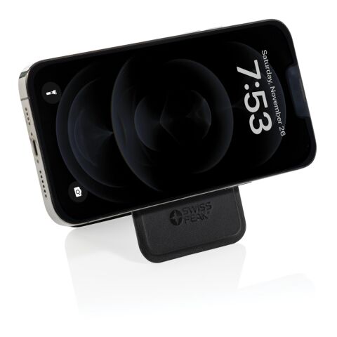 Magstand RCS återvunnen PU magnetisk telefonplånbok med stat svart | Inget reklamtryck | Inte tillgängligt | Inte tillgängligt