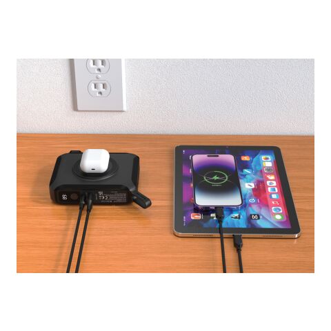 Urban Vitamin Oxnard 5 i 1 65W universalladdare svart | Inget reklamtryck | Inte tillgängligt | Inte tillgängligt