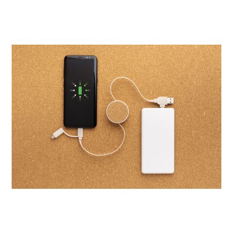 Kork och vete 6-i-1 utdragbar kabel brun | Inget reklamtryck | Inte tillgängligt | Inte tillgängligt