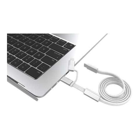 Arc RCS 60W 120 cm 2-i-1 snabbladdningskabel grå