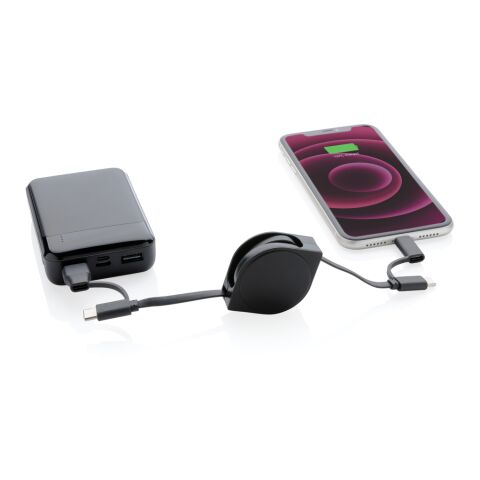 6-i-1 kabel i återvunnen plast, RCS standard, och TPE svart | Inget reklamtryck | Inte tillgängligt | Inte tillgängligt