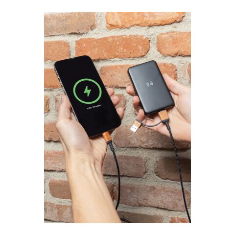 Ohio 6-i-1 kabel i RCS certifierad återvunnen plast svart | Inget reklamtryck | Inte tillgängligt | Inte tillgängligt