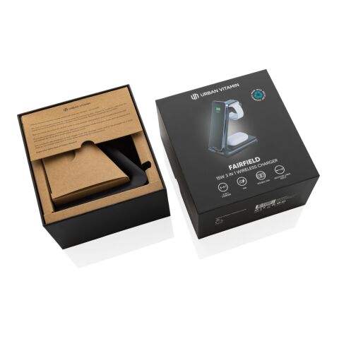 Urban Vitamin Fairfield 3-i-1 laddare RCS rplast svart | Inget reklamtryck | Inte tillgängligt | Inte tillgängligt
