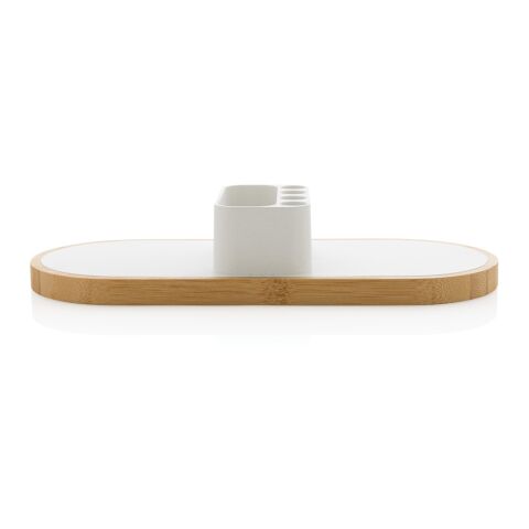 Ontario 10W dubbel trådlös FSC®&amp; RCS rplast vit | Inget reklamtryck | Inte tillgängligt | Inte tillgängligt