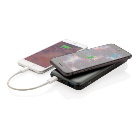 10.000 mAh snabbladdande 10W trådlös powerbank med PD grå | Inget reklamtryck | Inte tillgängligt | Inte tillgängligt