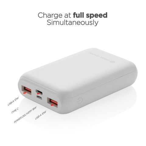 Urban Vitamin Alameda 10.000 mAh 18W PD powerbank vit | Inget reklamtryck | Inte tillgängligt | Inte tillgängligt