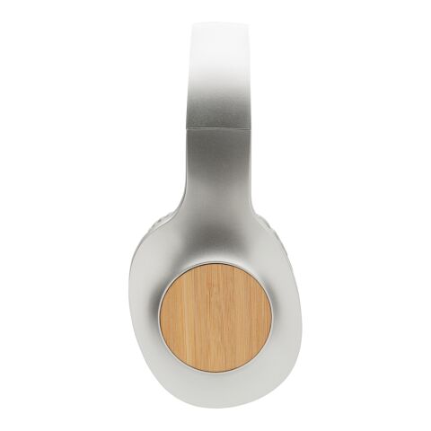 Dakota bambu trådlösa hörlurar grå-grå | Inget reklamtryck | Inte tillgängligt | Inte tillgängligt