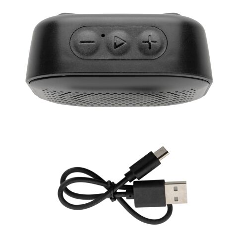 Soundbox 3W högtalare RCS återvunnen plast svart | Inget reklamtryck | Inte tillgängligt | Inte tillgängligt