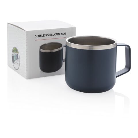Stainless steel campingmugg blå | Inget reklamtryck | Inte tillgängligt | Inte tillgängligt