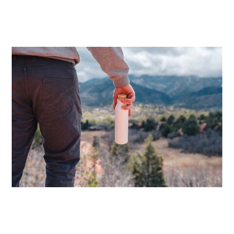 Gaia vakuumflaska i RCS certifierad återvunnen S/S vit | Inget reklamtryck | Inte tillgängligt | Inte tillgängligt