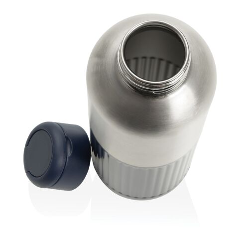 Ripple RCS R-stål Vattenflaska 750 ml, läckagesäker, handtag marinblå | Inget reklamtryck | Inte tillgängligt | Inte tillgängligt