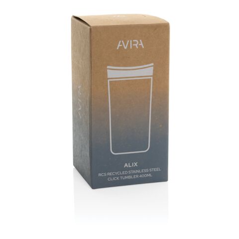 Avira Alix RCS re-steel klickmugg 400ML marinblå | Inget reklamtryck | Inte tillgängligt | Inte tillgängligt