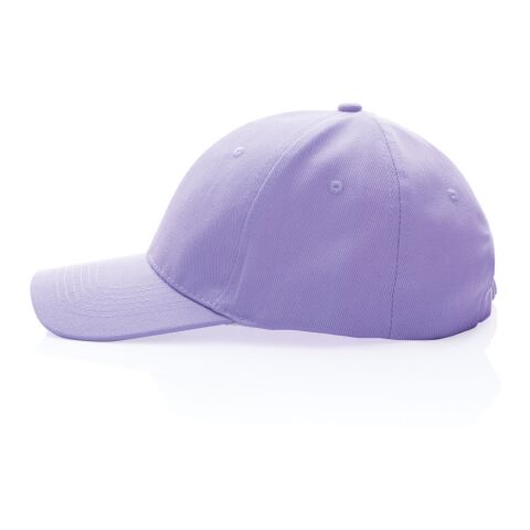 Impact 6 paneler keps, 280gr återvunnen bomull AWARE™ Lavendel
