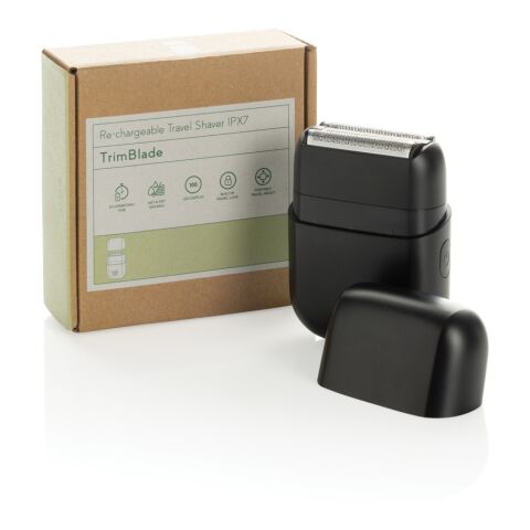 TrimBlade uppladdningsbar rakapparat IPX7 svart | Inget reklamtryck | Inte tillgängligt | Inte tillgängligt