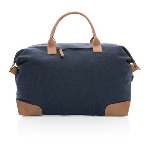 Impact AWARE™ stor weekendväska i 16 oz. återvunnen canvas blå
