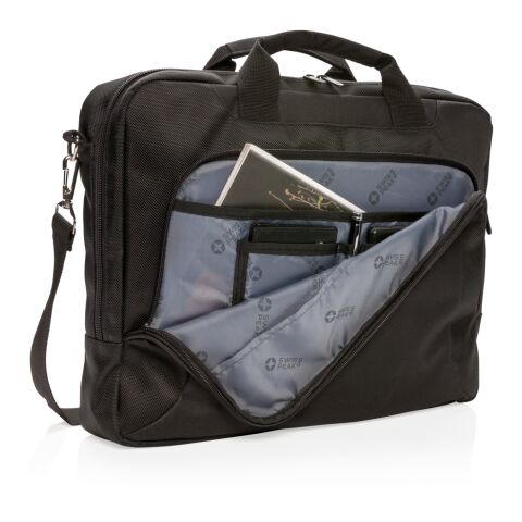 Swiss Peak deluxe 15 “ laptopväska svart | Inget reklamtryck | Inte tillgängligt | Inte tillgängligt | Inte tillgängligt