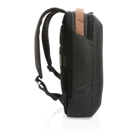 Impact AWARE™ 300D two tone lyxig 15.6" laptopryggsäck svart | Inget reklamtryck | Inte tillgängligt | Inte tillgängligt