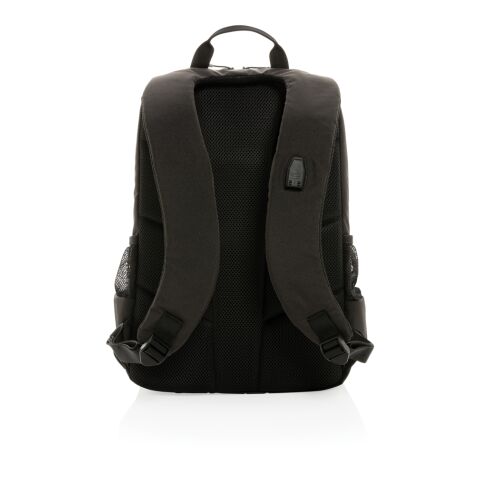Impact AWARE™ Lima 15.6' RFID laptopryggsäck svart-grå | Inget reklamtryck | Inte tillgängligt | Inte tillgängligt | Inte tillgängligt