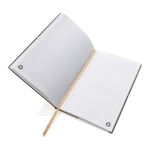 A5 anteckningsbok i återvunnet läder brun | Inget reklamtryck | Inte tillgängligt | Inte tillgängligt