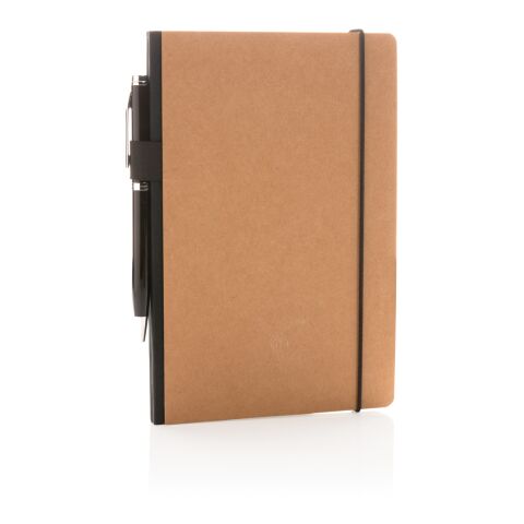 A5 FSC® lyxig hardcover anteckningsbok brun | Inget reklamtryck | Inte tillgängligt | Inte tillgängligt