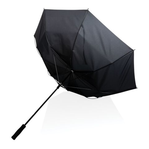 30" Impact AWARE™ RPET 190T stormsäkert paraply svart | Inget reklamtryck | Inte tillgängligt | Inte tillgängligt