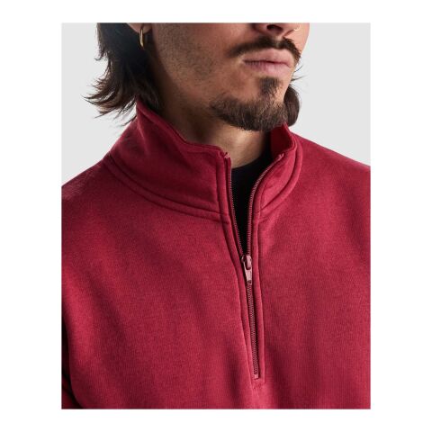 Aneto tröja med kvartslång dragkedja Garnet | XL