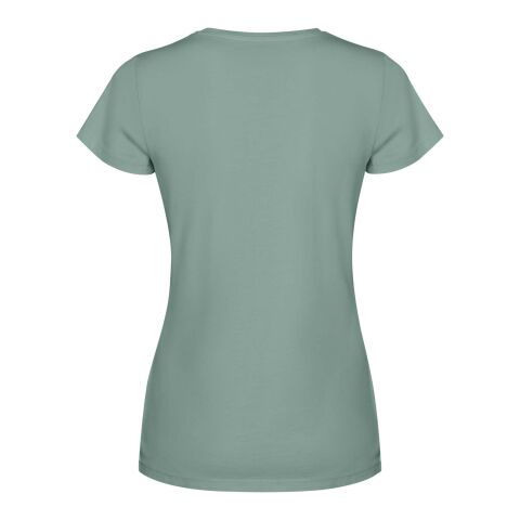 Fiyi kortärmad t-shirt för dam Mörkgrön | XL