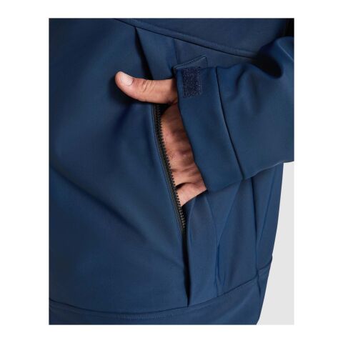 Emin vadderad unisex-termoparka Svart / Blå | XL
