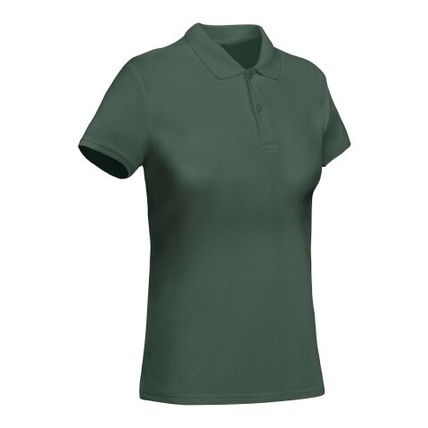 Prince kortärmad pikétröja för dam Buteljgrön | 3XL