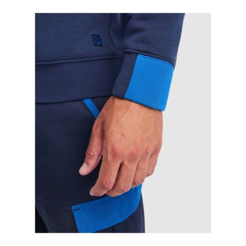 Maverick 280 g/m2 herrtröja med halv dragkedja Standard | Navy Blue-Kungsblå | 3XL | Inget reklamtryck | Inte tillgängligt | Inte tillgängligt | Inte tillgängligt