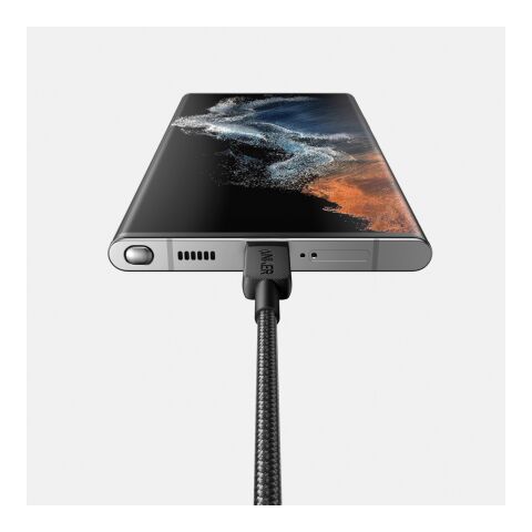 Anker USB-C till USB-C kabel 1.8 meter 60W grå-svart | Inget reklamtryck
