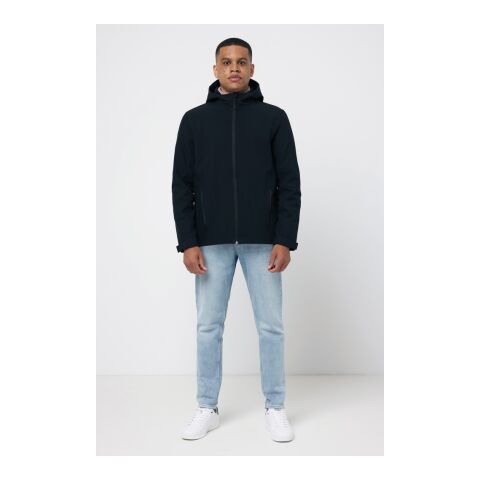 Iqoniq Makalu soft shell herrjacka i återvunnen polyester svart | XL | Inget reklamtryck | Inte tillgängligt | Inte tillgängligt | Inte tillgängligt