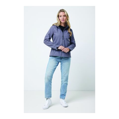 Iqoniq Makalu soft shell damjacka i återvunnen polyester vulkanmelerad grå | L | Inget reklamtryck | Inte tillgängligt | Inte tillgängligt | Inte tillgängligt