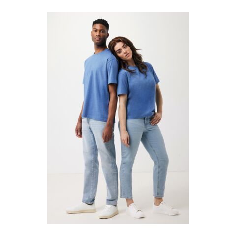 Iqoniq Teide t-shirt i återvunnen bomull heather blue | XXXL | Inget reklamtryck | Inte tillgängligt | Inte tillgängligt | Inte tillgängligt