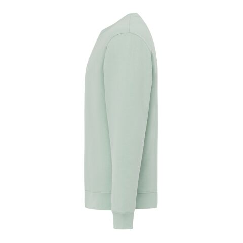IQONIQ Torla sweatshirt i återvunnen bomull Iceberg green | XXXL