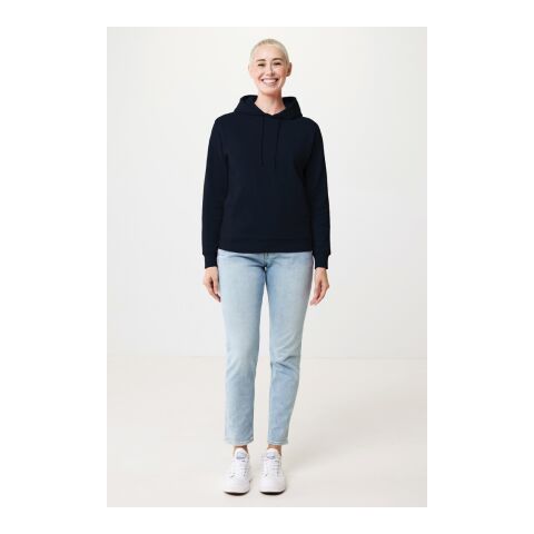 Iqoniq Jasper hoodie i återvunnen bomull marinblå | XXXL | Inget reklamtryck | Inte tillgängligt | Inte tillgängligt | Inte tillgängligt