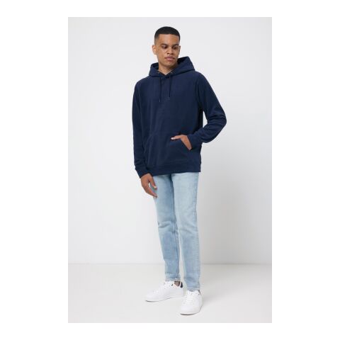 Iqoniq Trivor microfleece hoodie i återvunnen polyester marinblå | L | Inget reklamtryck | Inte tillgängligt | Inte tillgängligt | Inte tillgängligt