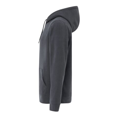 Iqoniq Trivor microfleece hoodie i återvunnen polyester grå | S