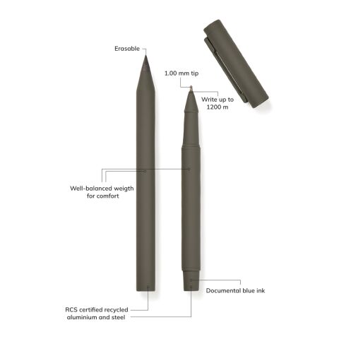 VINGA Baltimore RCS pennset grå | Inget reklamtryck | Inte tillgängligt | Inte tillgängligt