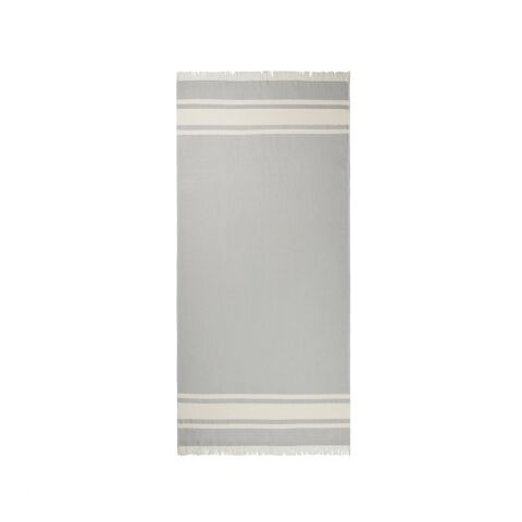 VINGA Tolo hamam frottéhandduk grå-off white | Inget reklamtryck | Inte tillgängligt | Inte tillgängligt | Inte tillgängligt