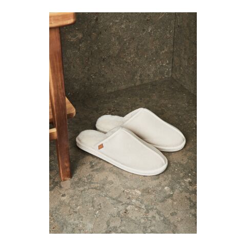 VINGA Waltor tofflor beige | L/XL | Inget reklamtryck